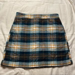 Plaid American Eagle Skirt